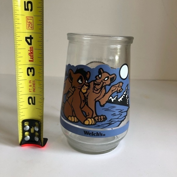 Welch`s Jelly Jar Lion King II Simba`s Pride Disney Drinking Water Glass - Picture 2 of 3